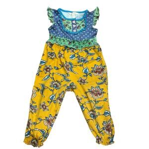 Matilda Jane x Joanna Gaines Fancy Free Jumpsuit 18–24M Floral One Piece